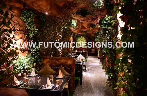 tribal theme restaurant designed by futomicdesign